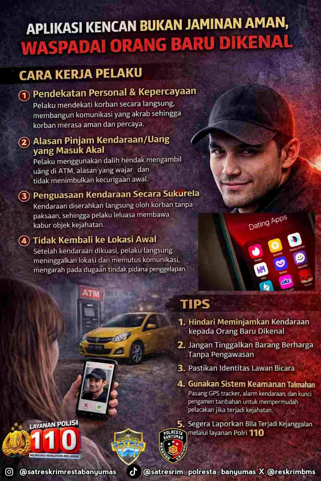 Polisi Ingatkan Risiko Kejahatan dari Aplikasi Kencan, Warga Diminta Lebih Waspada