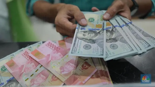 Rupiah Menguat Tipis ke Rp16.850 per Dolar AS, Dolar Global Masih Menguat