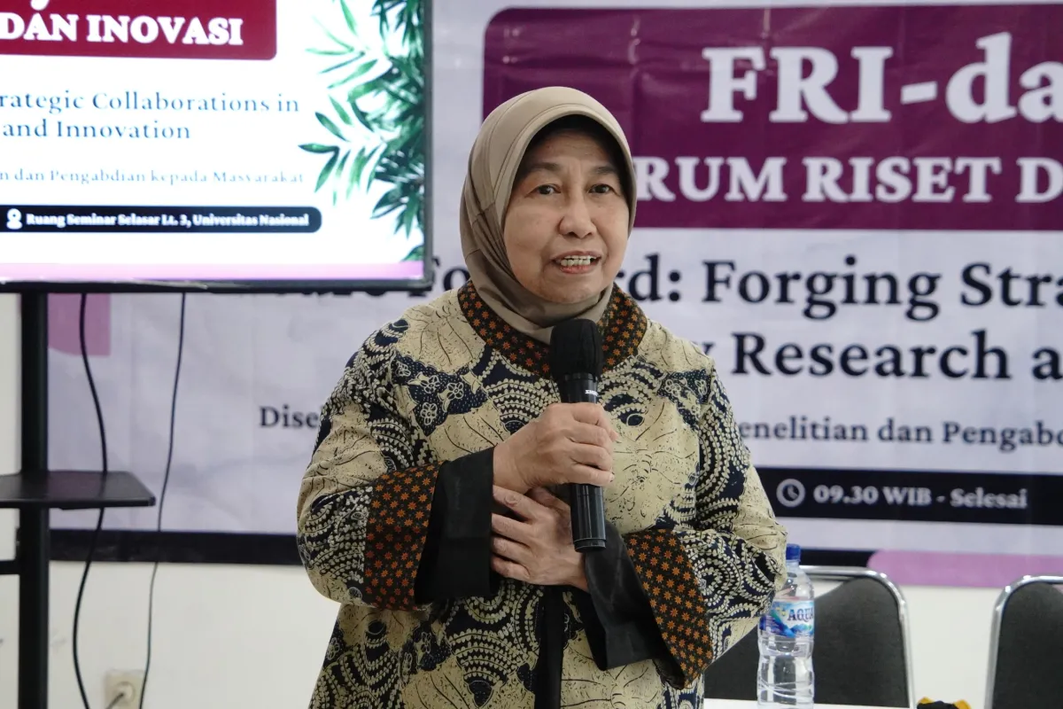 LPPM UNAS Gelar FRI-day #3 untuk Perkuat Kolaborasi Riset dan Inovasi Pusat Studi