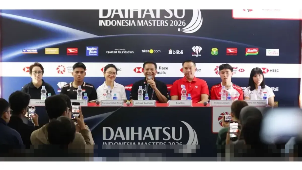 Indonesia Masters 2026 Bergulir 20–25 Januari di Istora, RCTI Siarkan Langsung dari Kualifikasi hingga Final