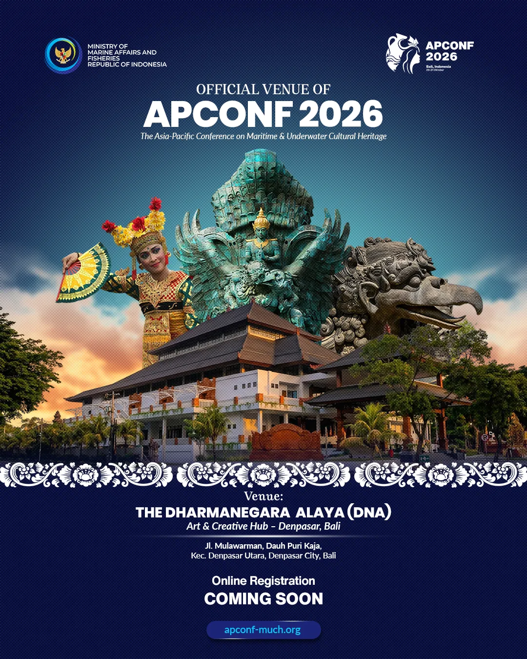 KKP Tetapkan APCONF 2026 Digelar sebagai Konferensi Warisan Budaya Maritim dan Bawah Air Asia-Pasifik