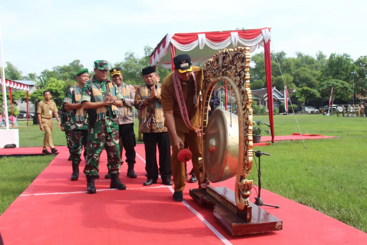 Bupati Klaten Resmikan Pembukaan KBMKB ke-32 Tahun Anggaran 2026 di Desa Mlese, Cawas