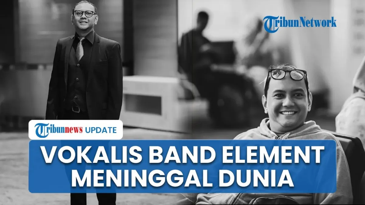 Vokalis Element Lucky Widja Meninggal Dunia di Usia 49 Tahun