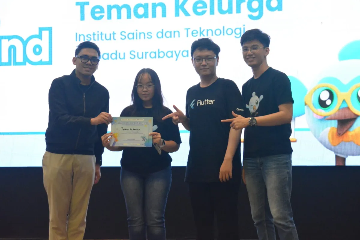 Dua Tim ISTTS Raih Juara 2 dan 3 di Flutter Fusion Competition 2026 Surabaya