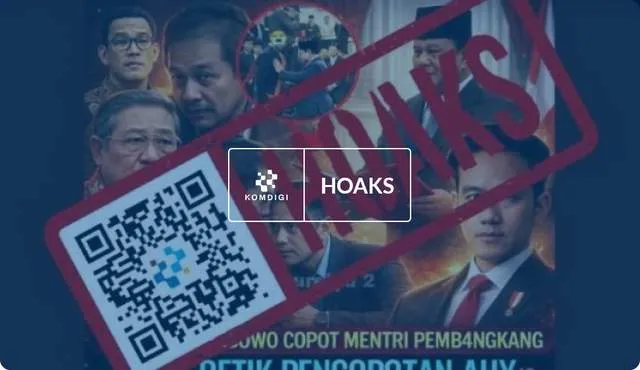 Klaim Prabowo Mencopot AHY dari Menko IPK pada Februari 2026 Dipastikan Hoaks