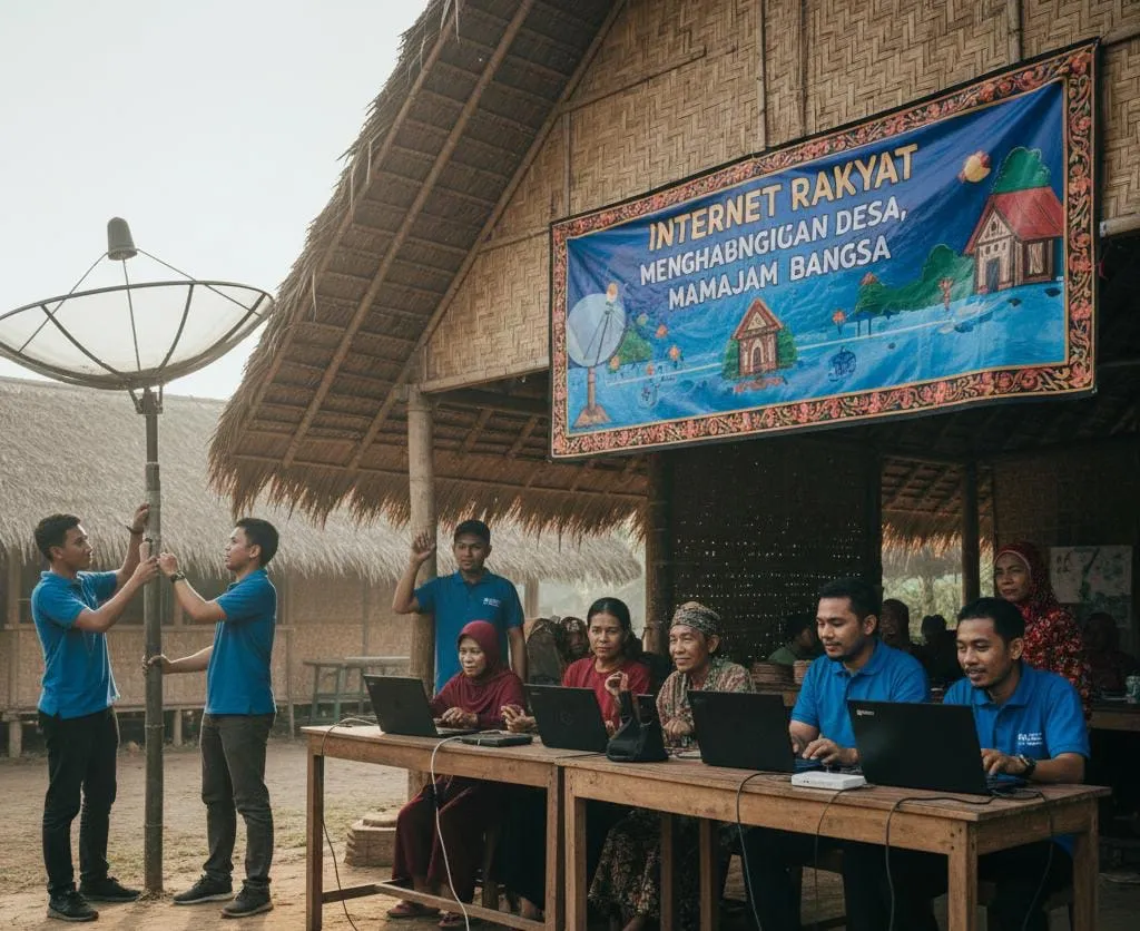 Aktivasi Internet Rakyat Januari Dimulai, Ini Cara Cek Status dan Tahapan Instalasi di Tiga Pulau