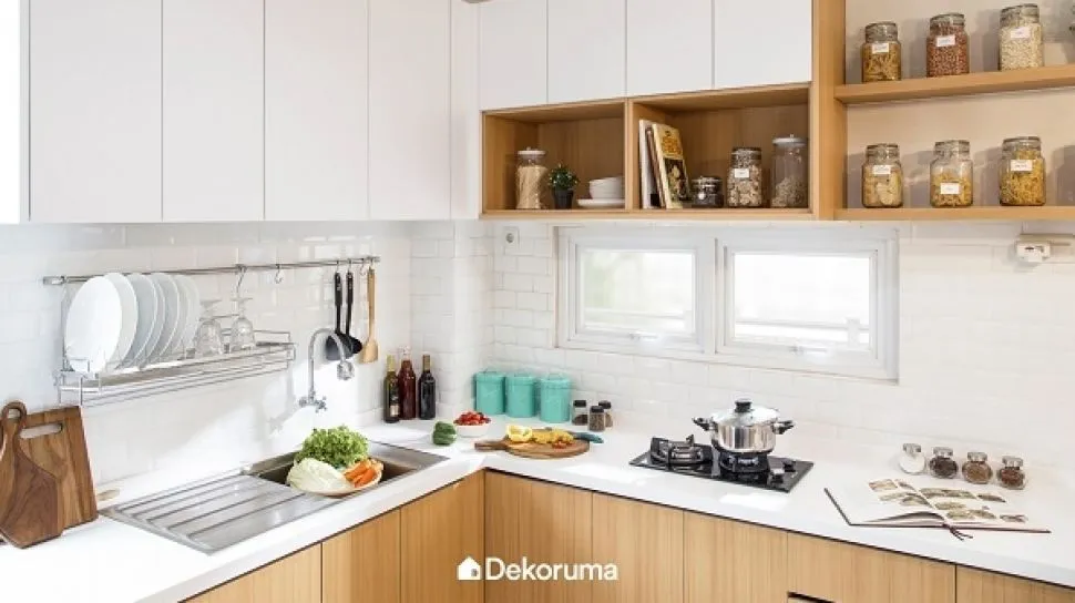 Lima Ide Penggunaan Rak Dinding di Dapur agar Praktis dan Hemat Ruang