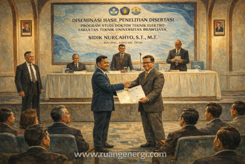 FT Universitas Brawijaya Luluskan Doktor Pertama, Teliti Metode MPPT untuk Tingkatkan Efisiensi Panel Surya