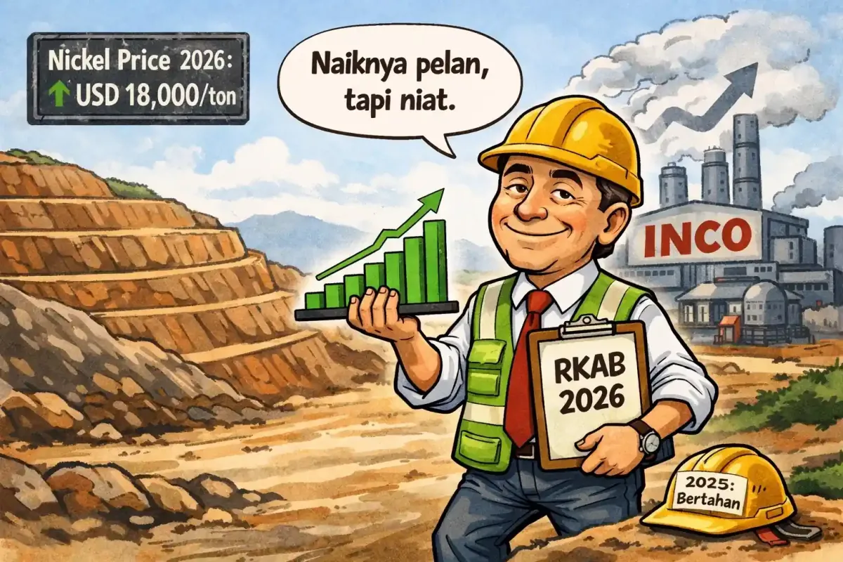 Saham Vale Indonesia Naik Bertahap, Akumulasi Asing dan Prospek Nikel 2026 Jadi Sorotan
