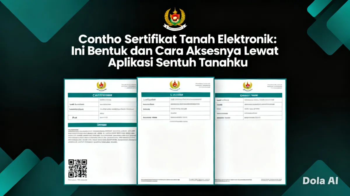 Mengenal Sertifikat Tanah Elektronik: Bentuk File dan Cara Mengaksesnya