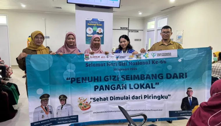 RSUD Tigaraksa Gelar Penyuluhan Gizi Seimbang Peringati Hari Gizi Nasional 2026
