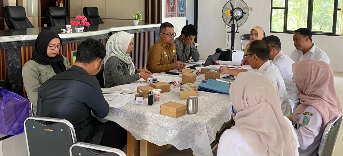 Kecamatan Martapura Barat Dampingi Evaluasi APBDes 2026 Desa Teluk Selong Ulu