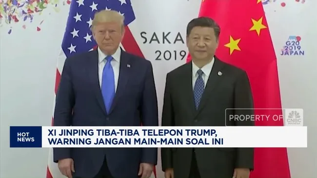 Video Menyoroti Klaim Xi Jinping Menelepon Donald Trump dan Isu Ancaman “Gaza Baru”