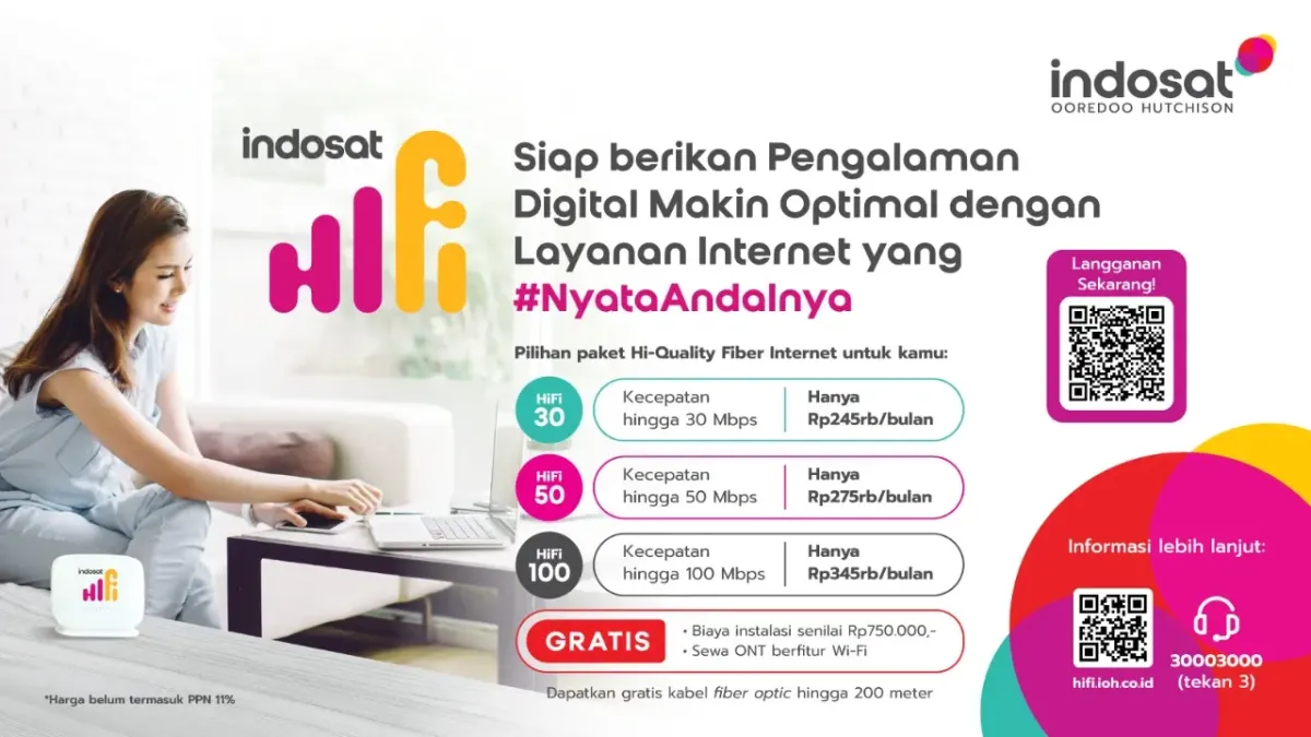Indosat Luncurkan HiFi Air, Internet Rumah Tanpa Kabel yang Bisa Dibawa Bepergian