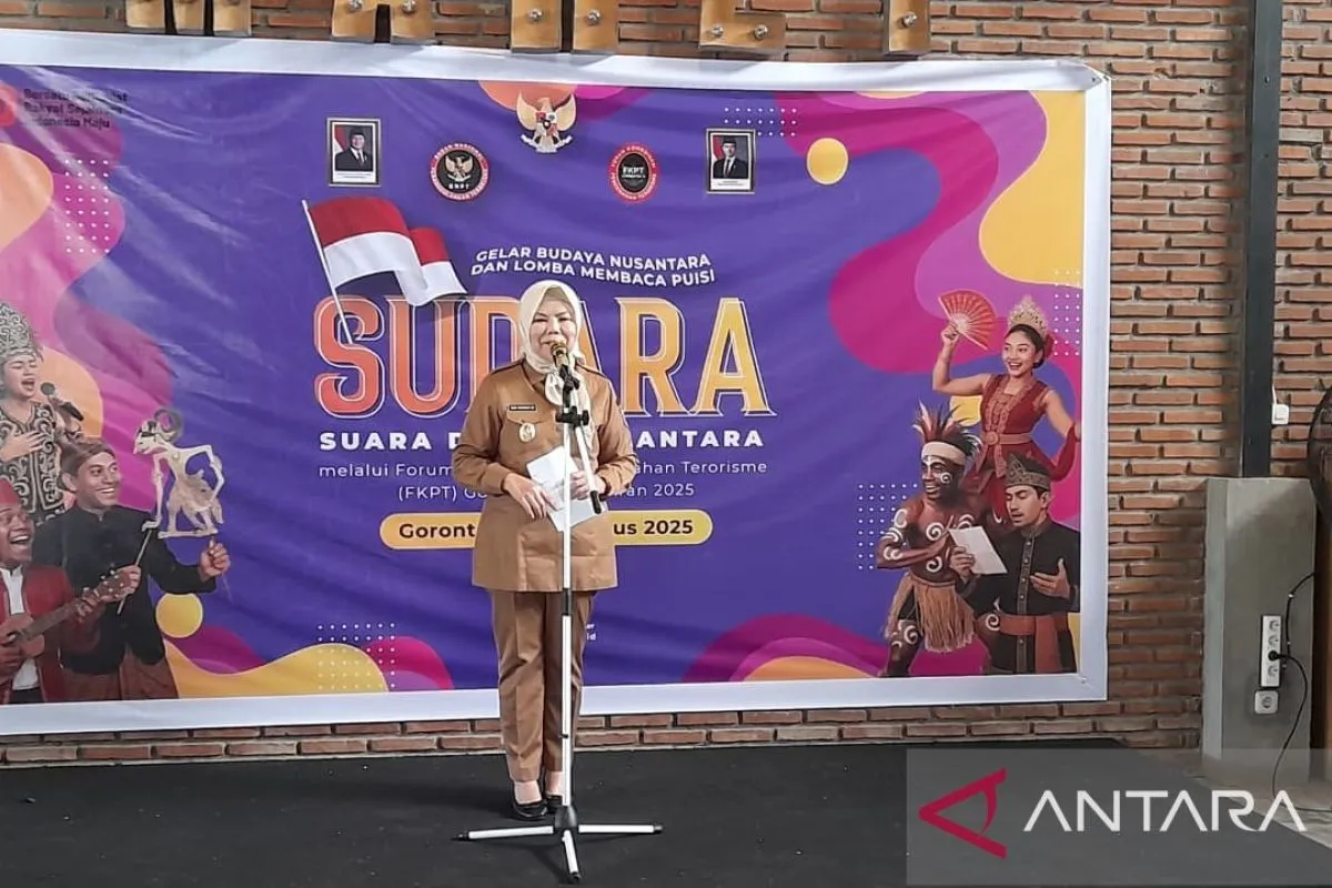 Wagub Gorontalo: Sastra dan Seni Bisa Jadi Sarana Pencegahan Radikalisme
