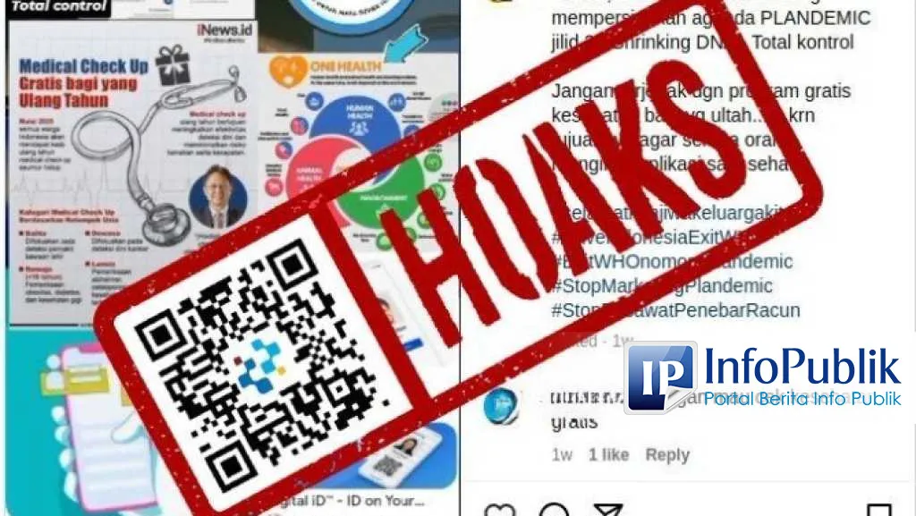 Cek Fakta: Video Tuding Program Pemeriksaan Kesehatan Gratis Terkait ‘Plandemi’ dan Skrining DNA Tidak Benar