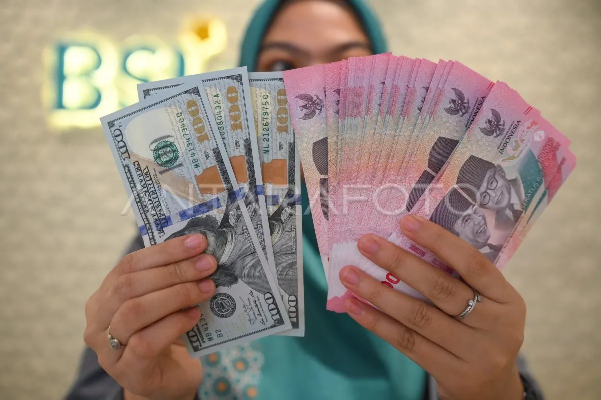 Rupiah Ditutup Menguat terhadap Dolar AS