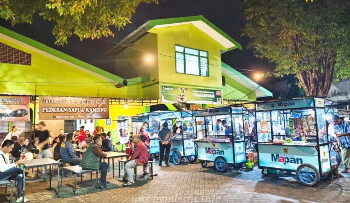 Pemkot Kediri Resmikan Sentra Kuliner Pasar Banjaran untuk Perkuat UMKM dan Ekonomi Malam