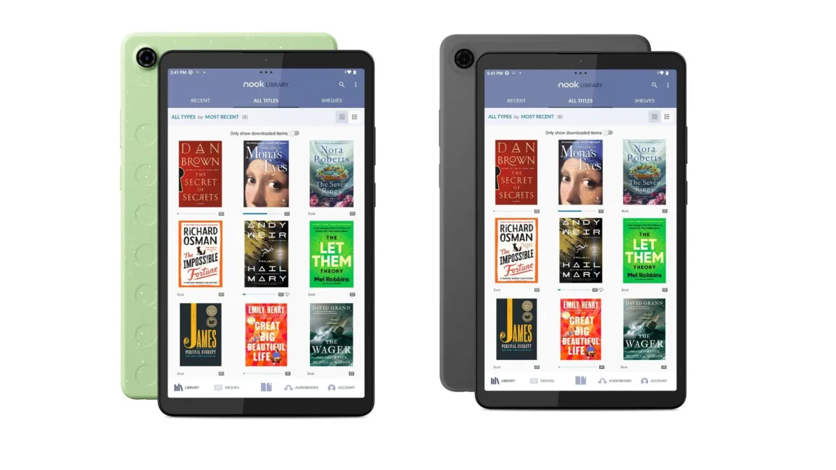 Barnes & Noble Rilis Nook Reading Tablet 8.7, Tablet Android Rebrand dari Lenovo