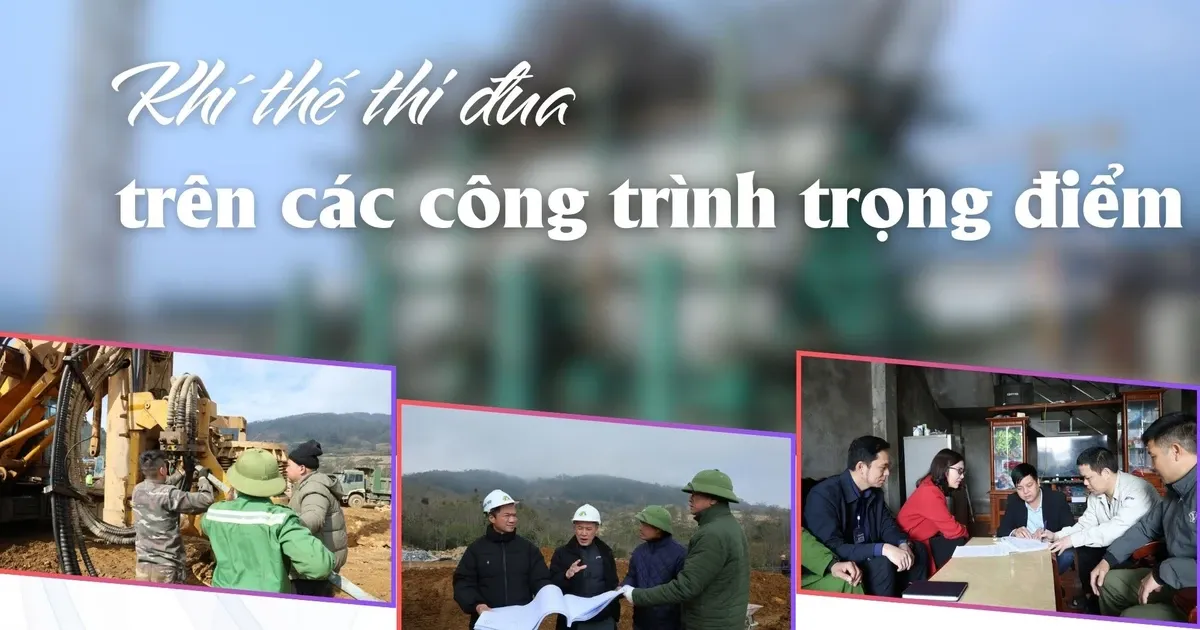 Proyek Strategis di Lao Cai Dikebut, Pekerja Dikerahkan Tiga Shift untuk Kejar Target 2026