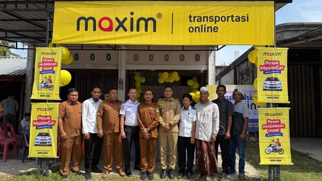 Maxim Resmikan Cabang di Krueng Sabee, Aceh Jaya