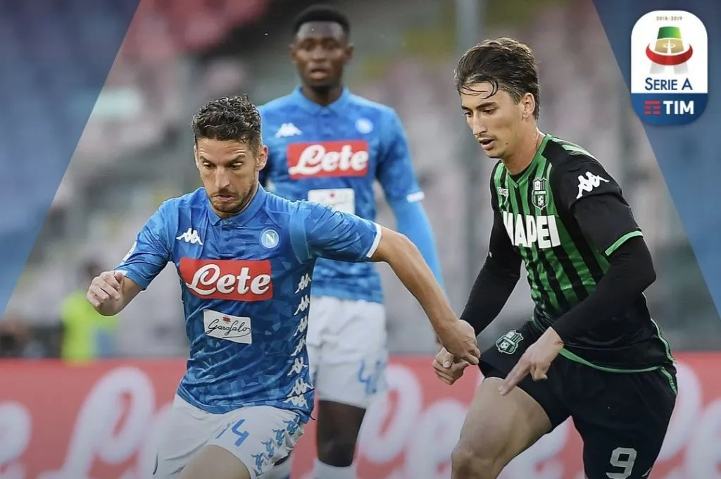 Jadwal Napoli vs Sassuolo di Serie A: Kick-off 00.00 WIB, Tayang via Vidio