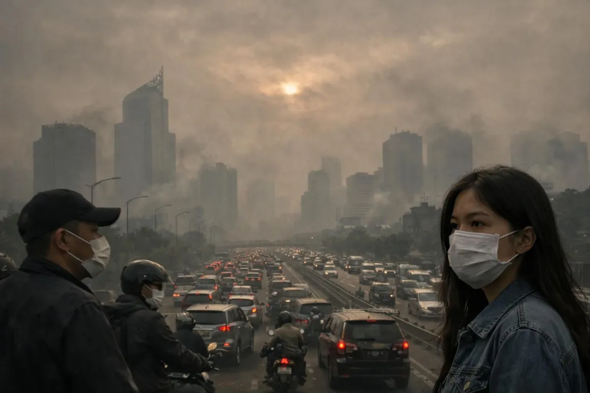 Kualitas Udara Jakarta Memburuk, Warga Rentan Diminta Batasi Aktivitas Luar Ruang