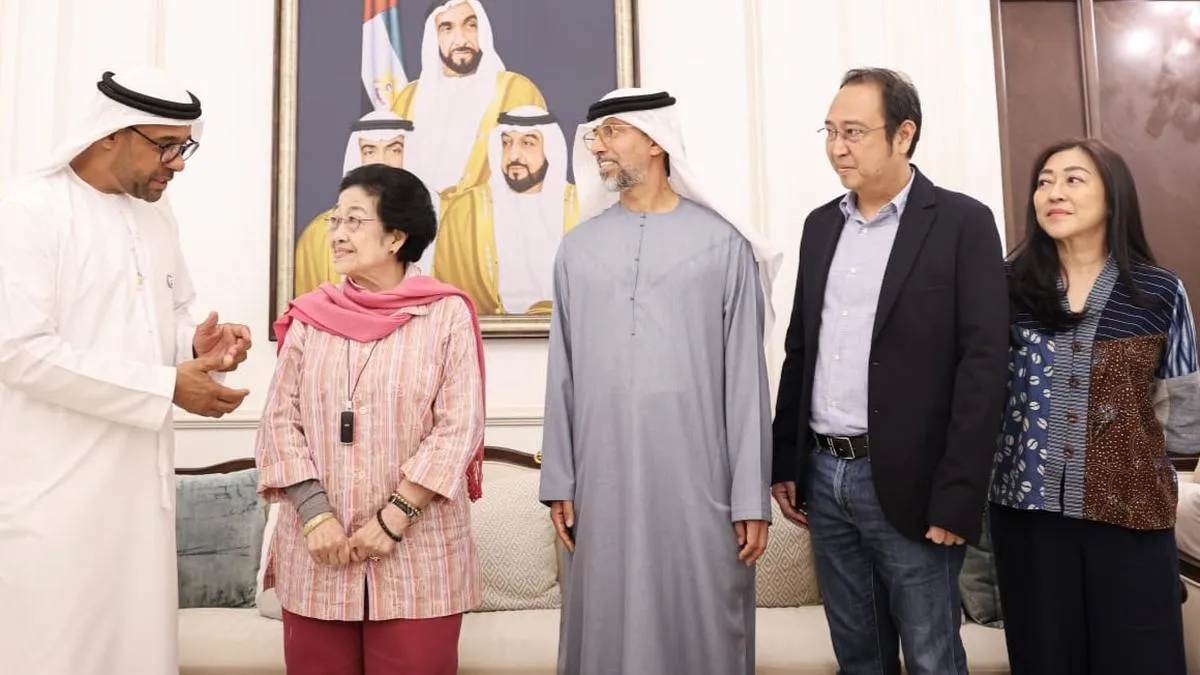 Megawati Bertemu Menteri Suhail di Abu Dhabi, Soroti Kehangatan Jamuan di Kediaman Dubes UEA