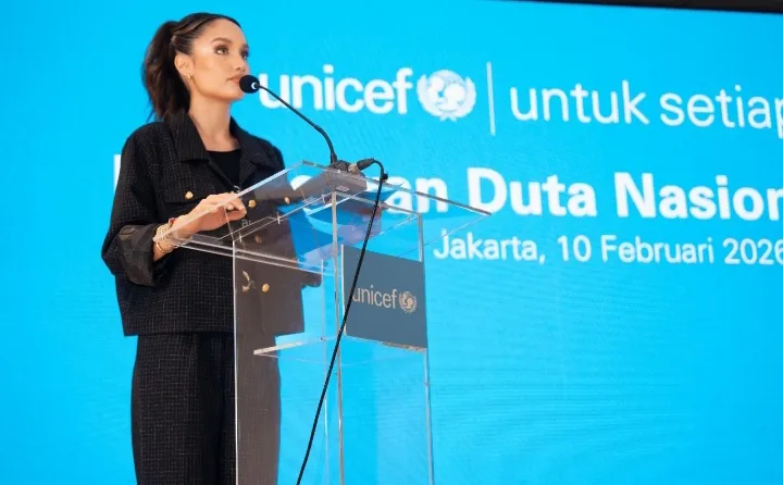 UNICEF Indonesia Tunjuk Cinta Laura sebagai Duta Nasional untuk Perjuangkan Hak Anak
