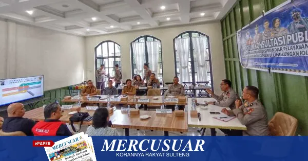 Polda Sulteng Gelar Forum Konsultasi Publik untuk Optimalkan Layanan Rekrutmen Polri