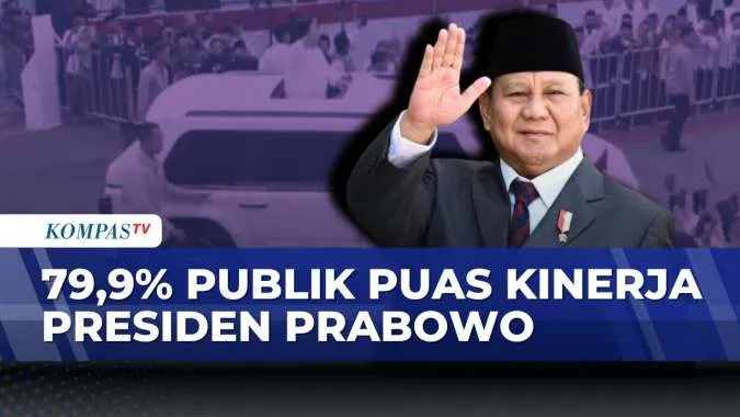 Survei Indikator: Mayoritas Responden Puas atas Kinerja Presiden Prabowo