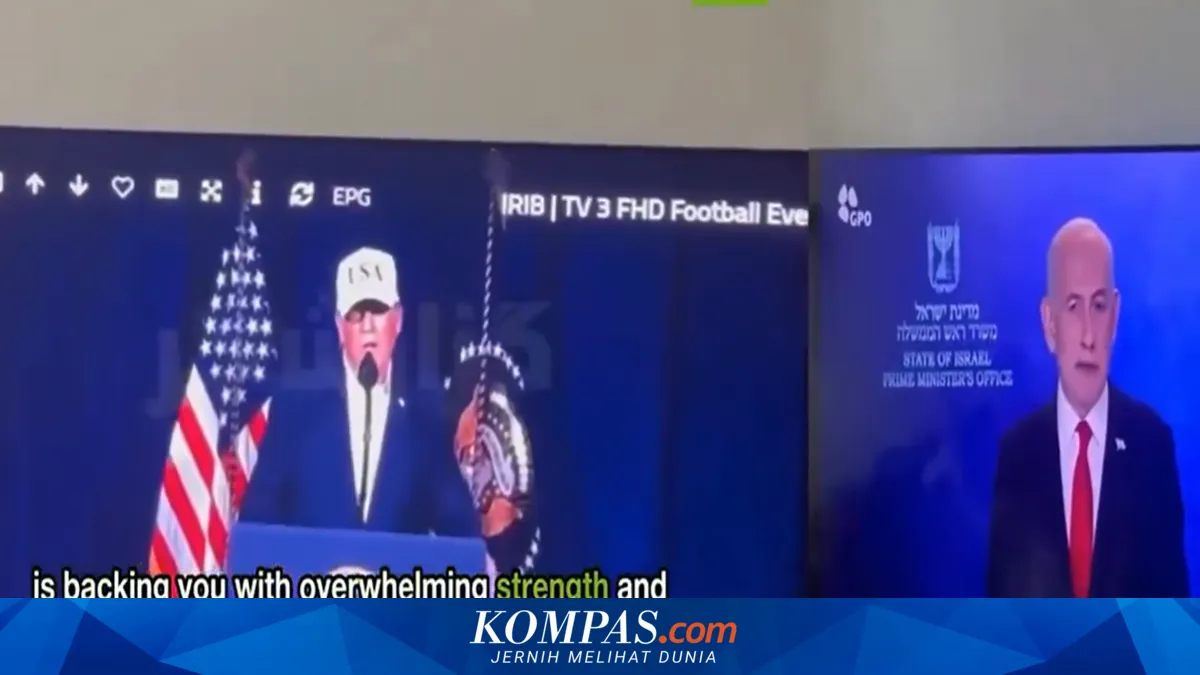 Aplikasi BadeSaba dan Siaran IRIB TV3 Iran Diduga Diretas, Muncul Pesan Politik dan Video Trump-Netanyahu