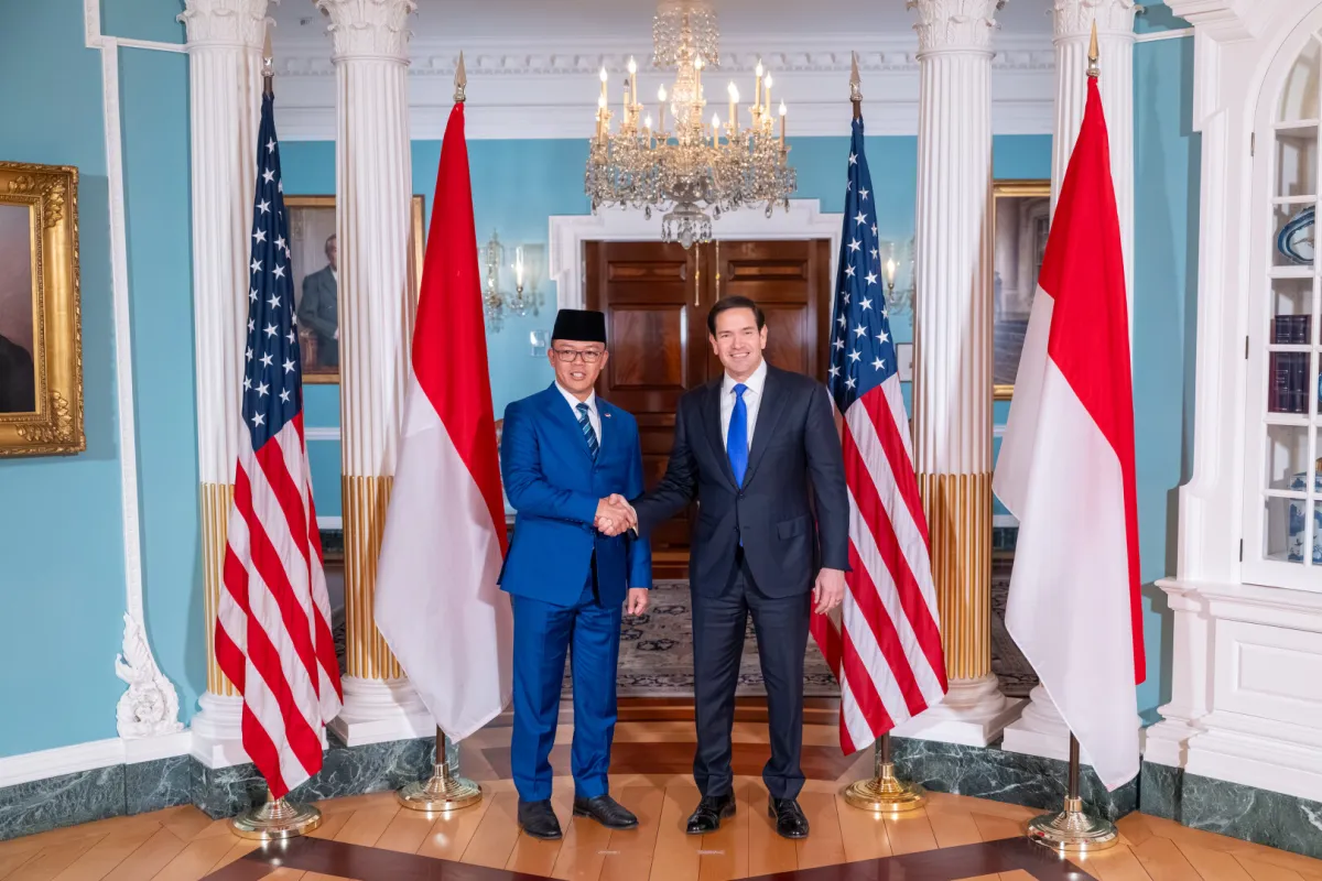 Menlu RI Sugiono Bertemu Menlu AS Marco Rubio, Bahas Penguatan Kemitraan dan Agenda Ekonomi