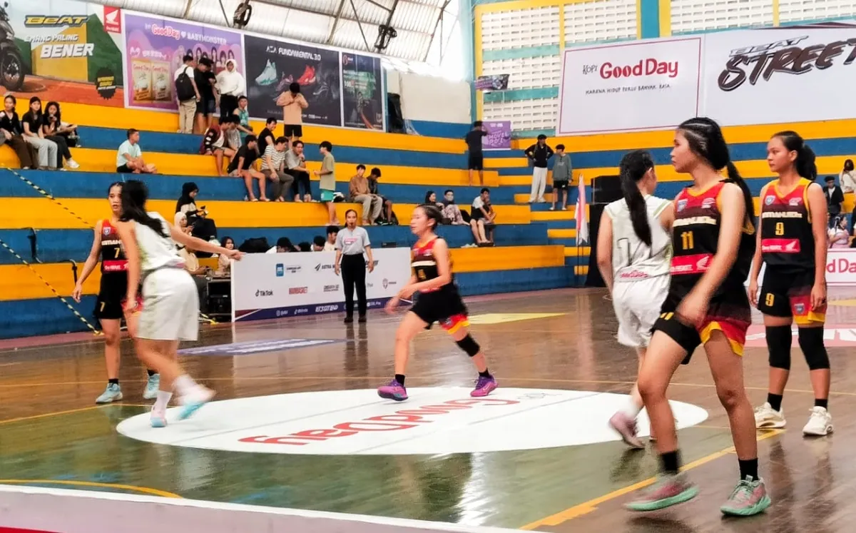 Putri SMK Immanuel II Sungai Raya Menang 25-10 atas Maranatha di Hari Ketiga DBL Pontianak 2026