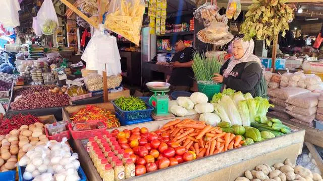 Harga Bumbu Dapur di Pasar Tanjungpandan Berubah pada Awal Desember, Cabai dan Wortel Naik