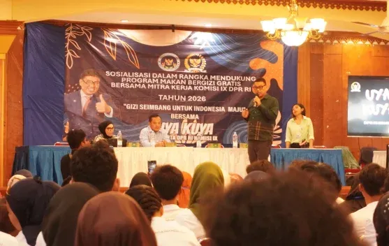 Uya Kuya Dorong Kesadaran Gizi Sejak Dini lewat Sosialisasi Program Makan Bergizi Gratis