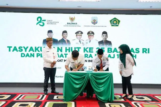 Pemprov Kaltara dan Baznas Teken MoU untuk Perkuat Program Pengentasan Kemiskinan