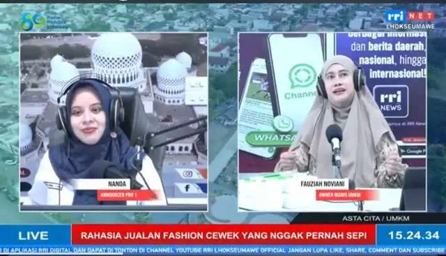 Mantan Pegawai BUMN di Lhokseumawe Jalankan Usaha Underwear dan Kuliner