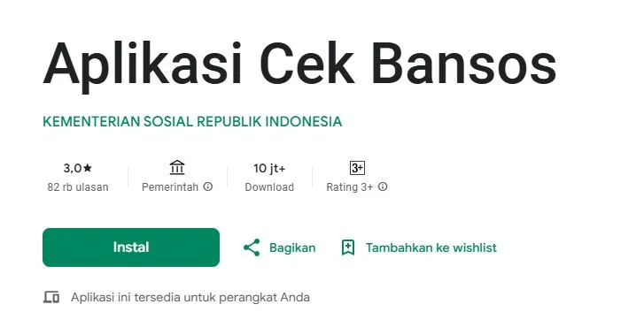 Cara Cek Desil Bansos di HP lewat Aplikasi Resmi Kemensos