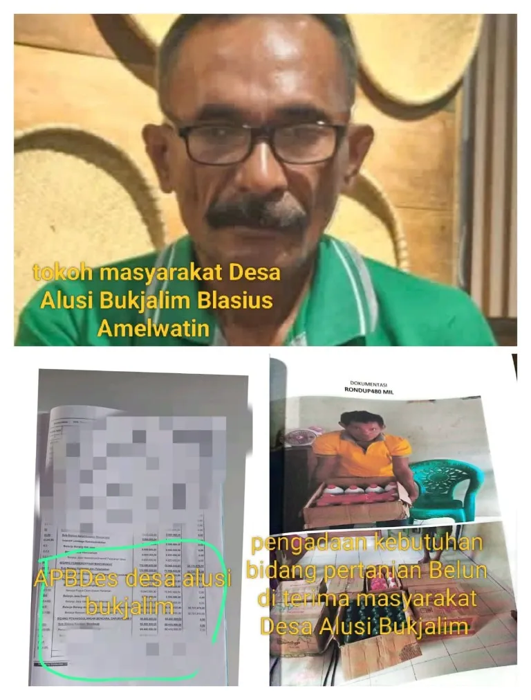 Warga Alusi Bukjalim Minta Inspektorat Audit Dana Desa 2024–2025, Kades Belum Merespons