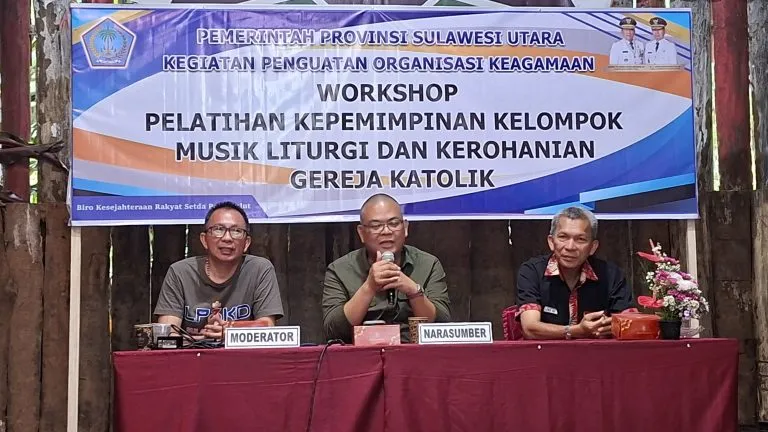 Workshop Musik Liturgi Katolik di Sulut Menargetkan Tiga Sukses Pesparani 2027