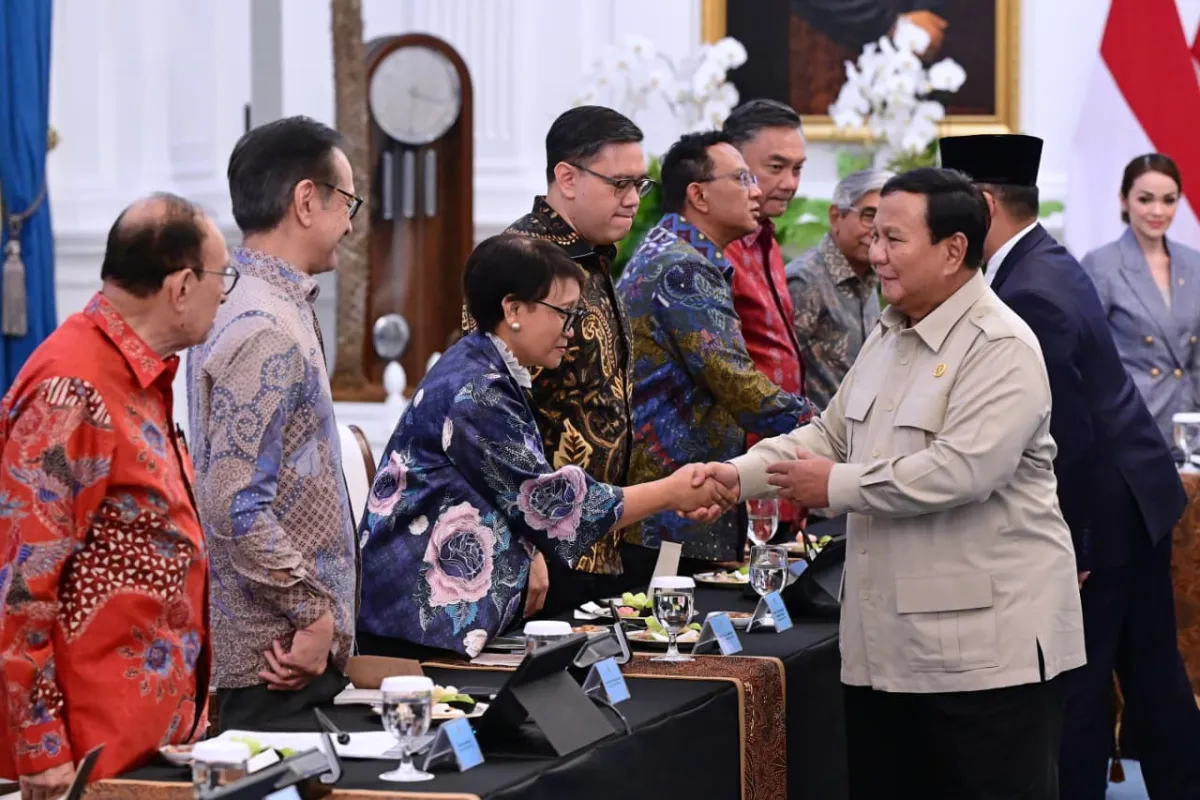 Prabowo Temui Mantan Menlu dan Praktisi Diplomasi di Istana, Bahas Arah Politik Luar Negeri