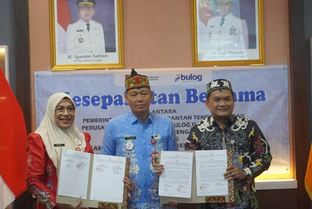 Pemprov Kalteng Gandeng BULOG untuk Perkuat Pengendalian Inflasi dan Ketersediaan Pangan 2026