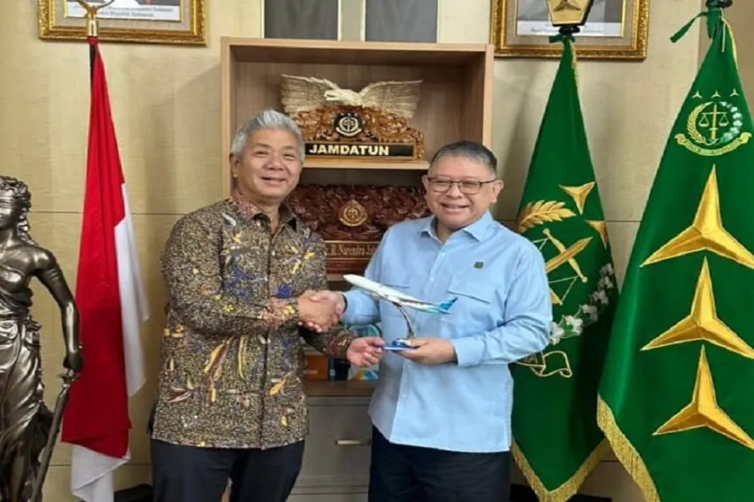 Garuda Indonesia Gandeng Jamdatun Kejagung Perkuat Tata Kelola Pengadaan Layanan Haji