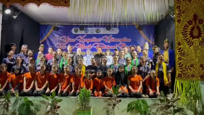 Sanggar Seni Suluh Banua Tabalong Gelar Uji Kompetensi untuk 22 Anak Didik