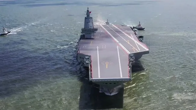 China Mulai Operasikan Kapal Induk Fujian, Dilengkapi Peluncur Elektromagnetik
