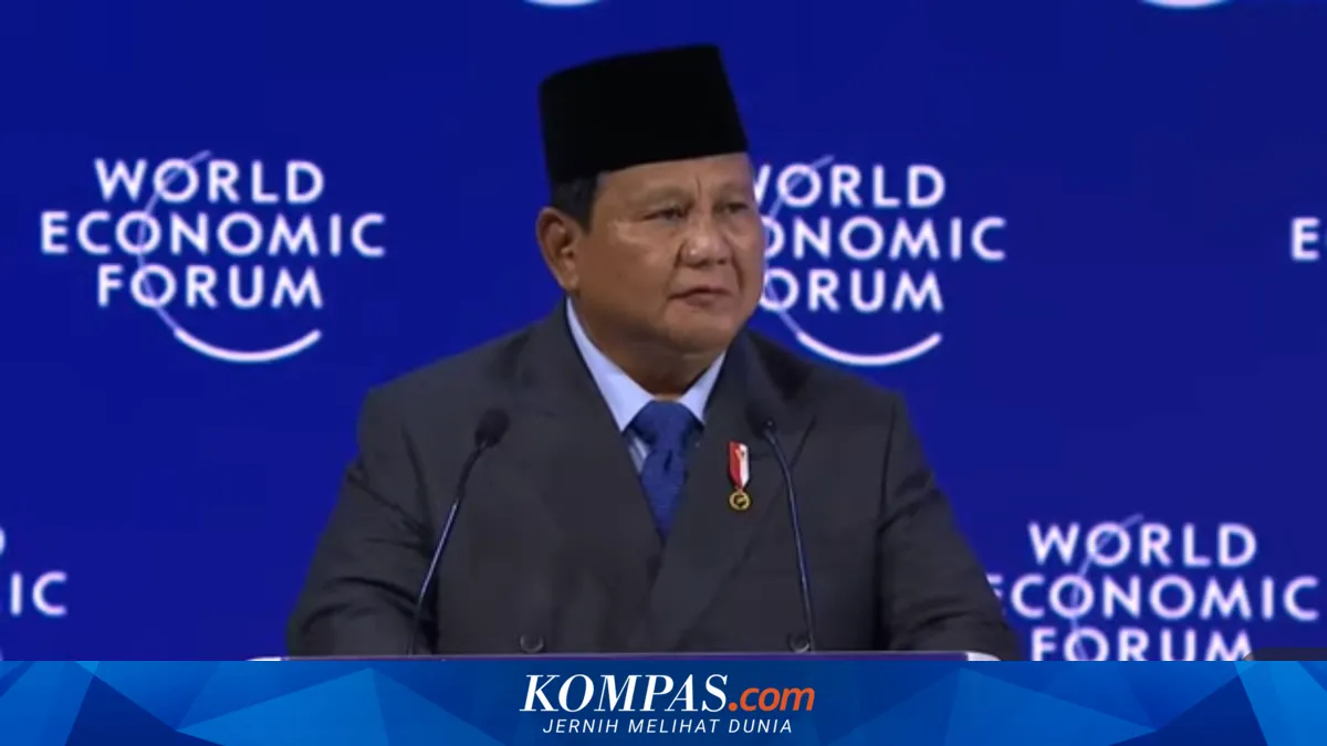 Prabowo di WEF 2026: Pertumbuhan Ekonomi Indonesia Diyakini Akan Mengejutkan Dunia