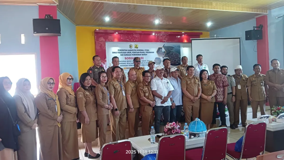 PUPRPKP Morowali Utara Sosialisasikan Perbup RDTR Kawasan Perkotaan Kolonodale