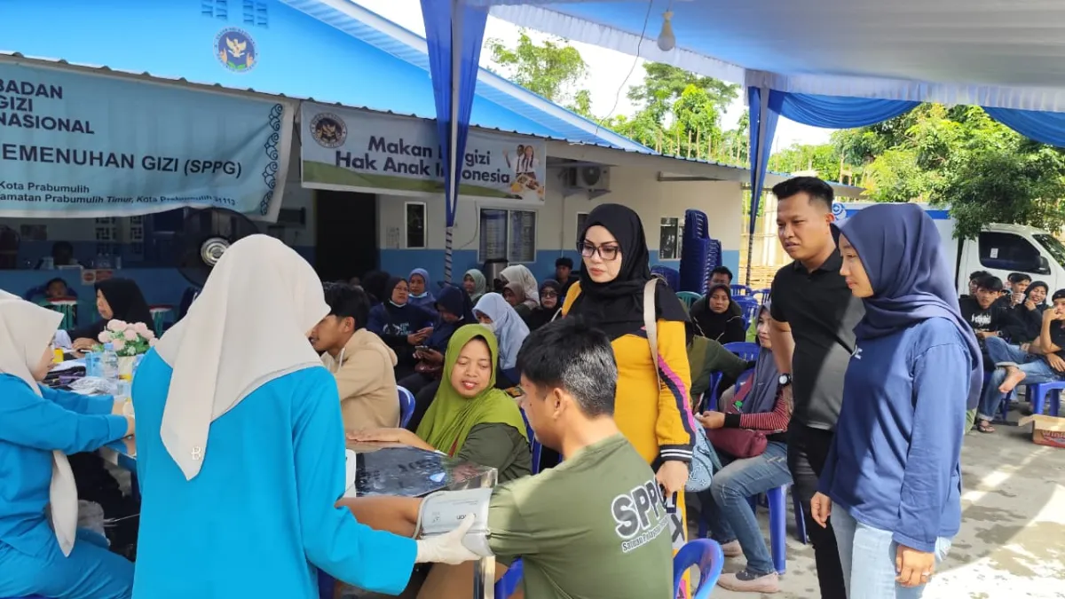 SPPG Bambu Kuning dan SPPG Flores Gunung Ibul Gelar Pemeriksaan Kesehatan Rutin untuk Jaga Keamanan Dapur