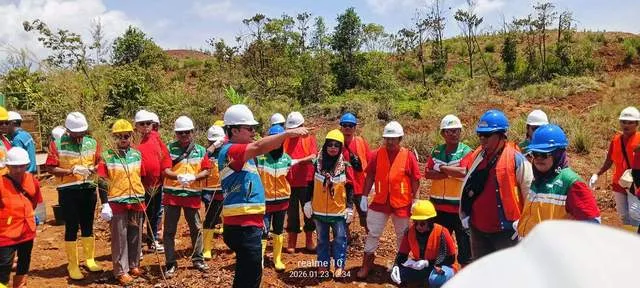 PT Gag Nikel Paparkan Pengelolaan Kualitas Air dan Reklamasi Lahan Bekas Tambang di Pulau Gag